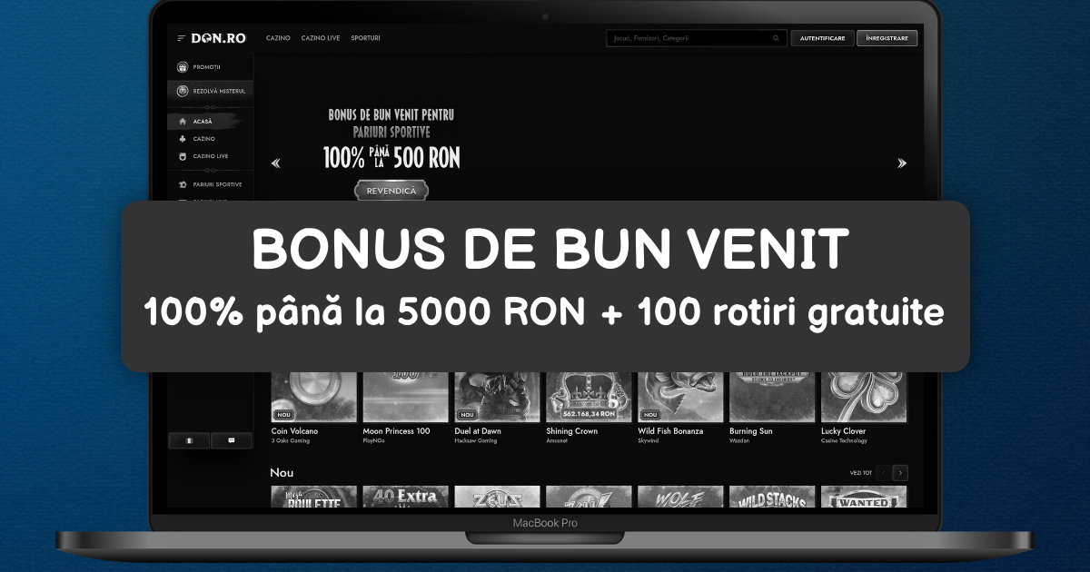 Don Casino - Top Online Slots & Bonuses | România